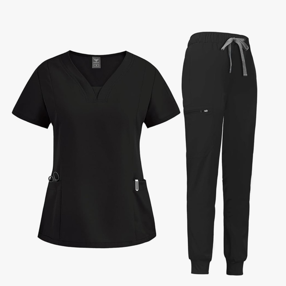 New Black Scrub Set (NiaaHinn, xxl)